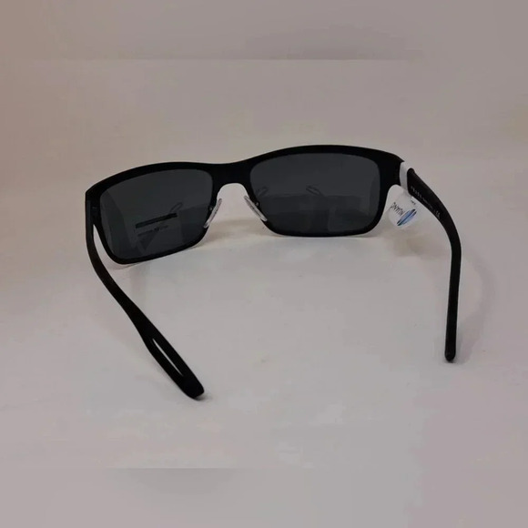 Prada Linea Rossa GT Sunglasses Black Matte Retainer Strap SPS 50Q 64-18-130 - Picture 8 of 12